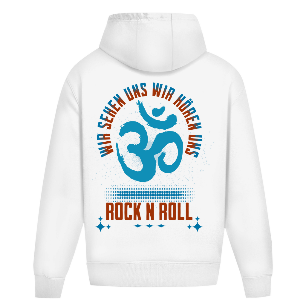 Oversize Hoodie Ohne Kordel Cat Meditation