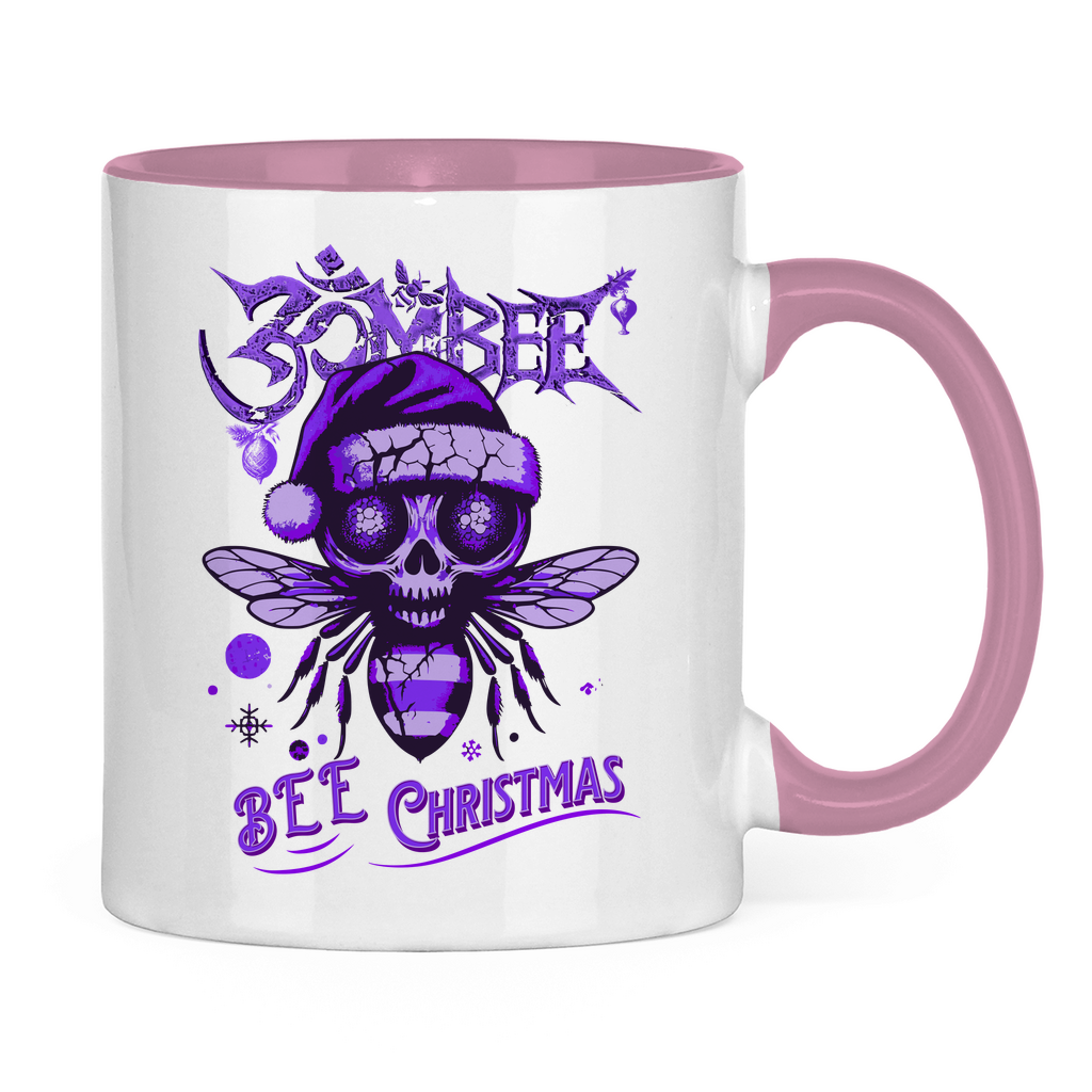 Tasse zweifarbig Bee Christmas
