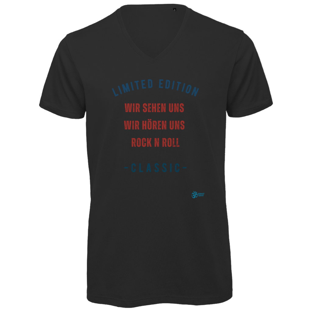Herren Premium Bio V-Neck T-Shirt Limited Edition