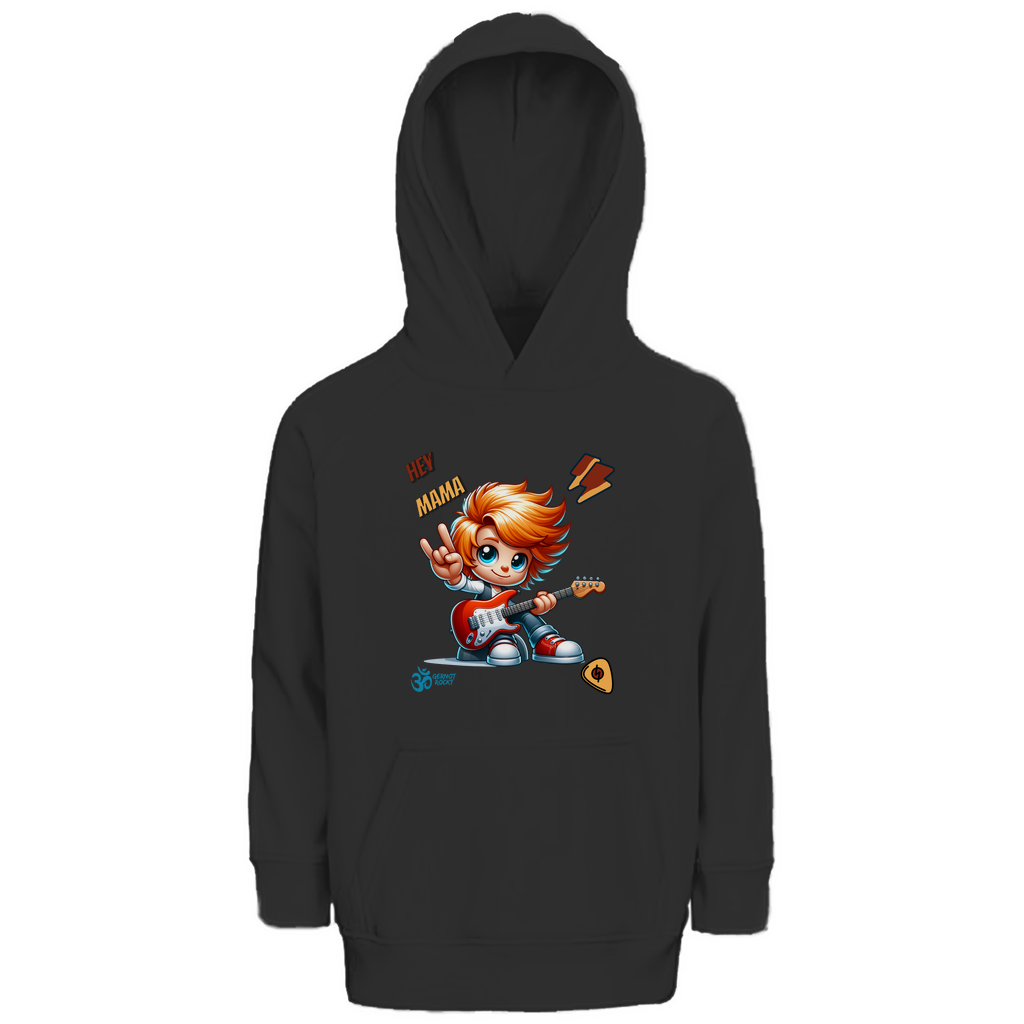 Kinder Premium Bio Hoodie Boy Rockt