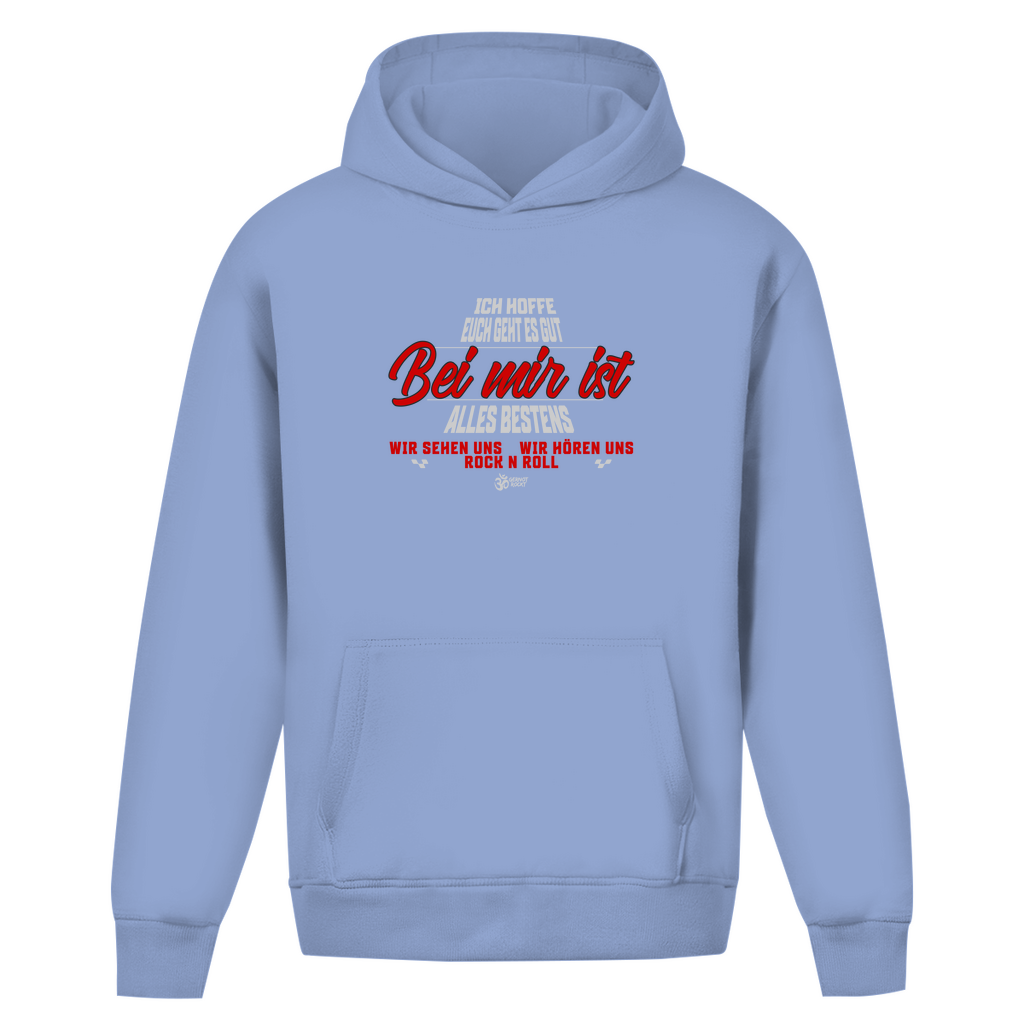 Oversize Hoodie Ohne Kordel Bei mir ist alles Bestens