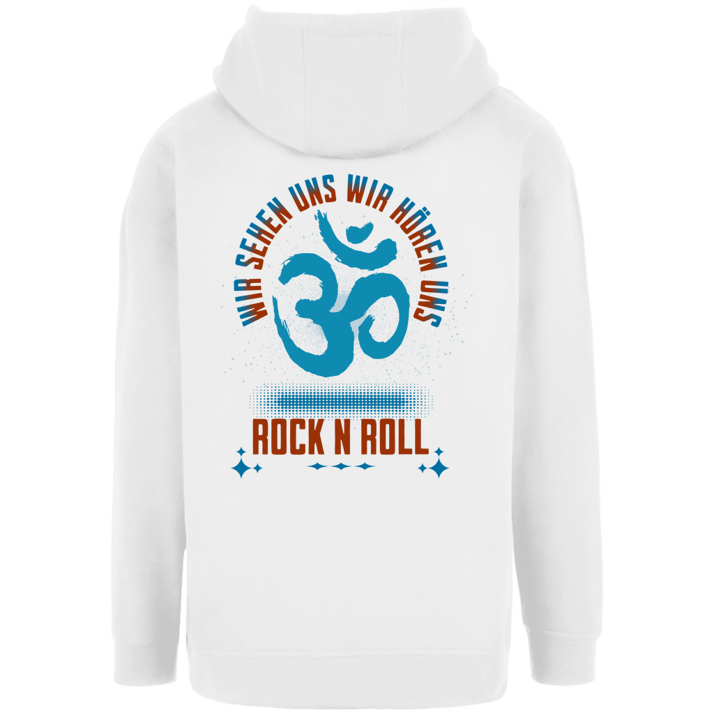 Unisex Oversize Hoodie Cat Meditation