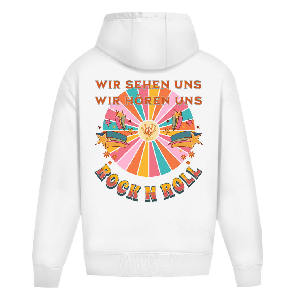 Oversize Hoodie Ohne Kordel Cat Peace Front