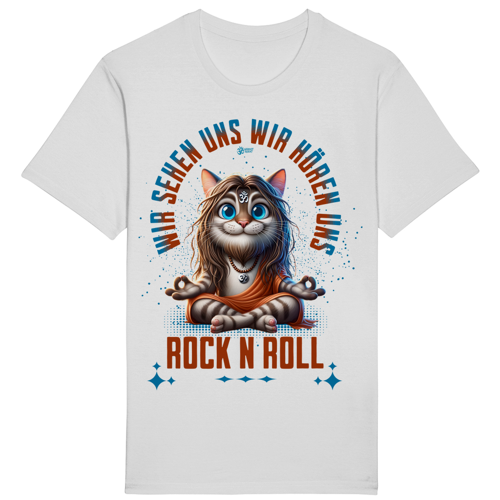 ST/ST Rocker T-Shirt Cat Meditation