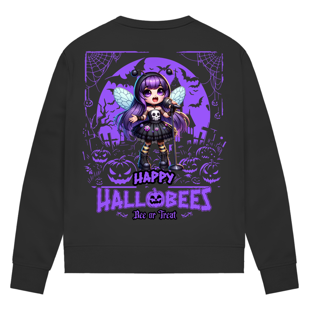 Damen Premium Bio Sweatshirt Hallobee Voice