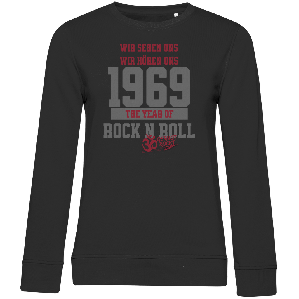 Damen Premium Bio Sweatshirt The Year of Rock n Roll