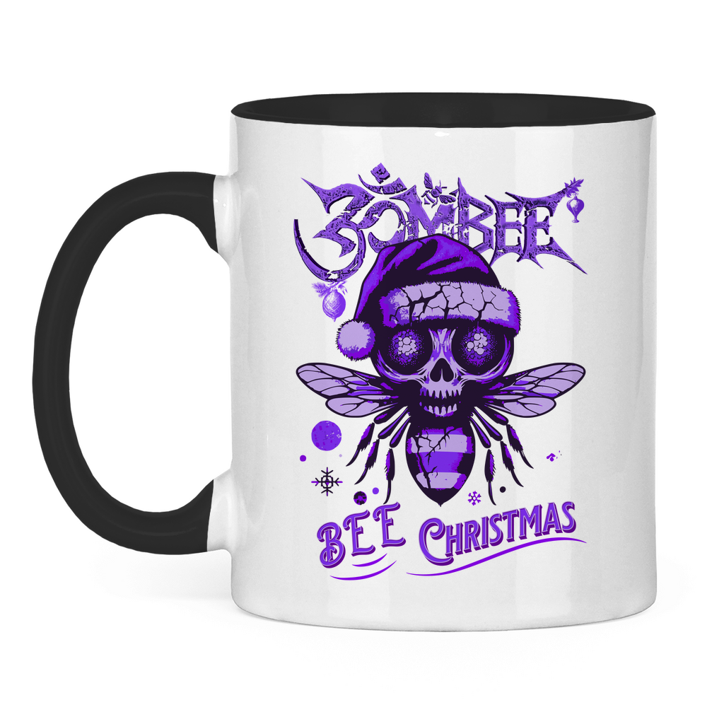 Tasse zweifarbig Bee Christmas
