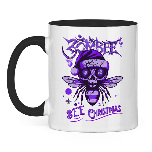 Tasse zweifarbig Bee Christmas