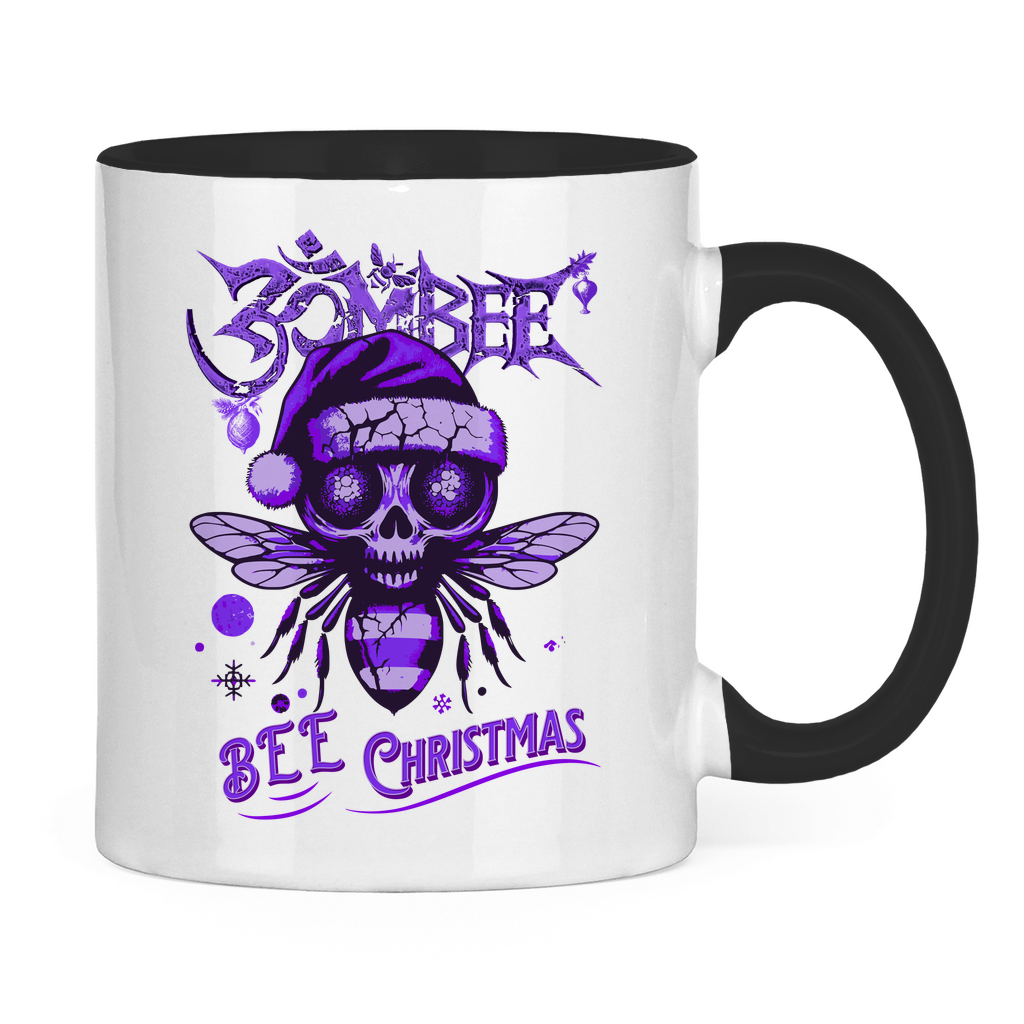 Tasse zweifarbig Bee Christmas