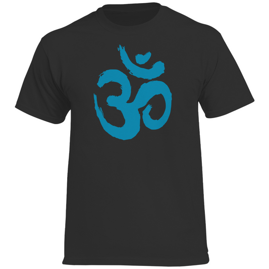 Herren Heavy Cotton T-Shirt Om Sign