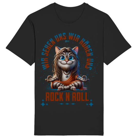 ST/ST Rocker T-Shirt Cat Meditation