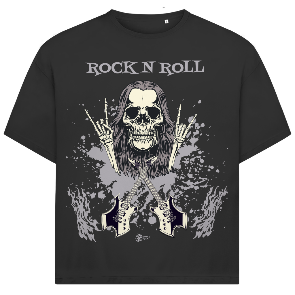 Jack and Jones Oversize T-Shirt Skull Front