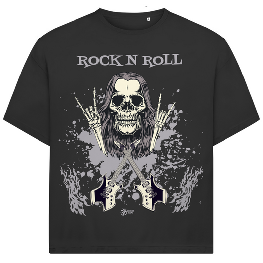 Jack and Jones Oversize T-Shirt Skull Front
