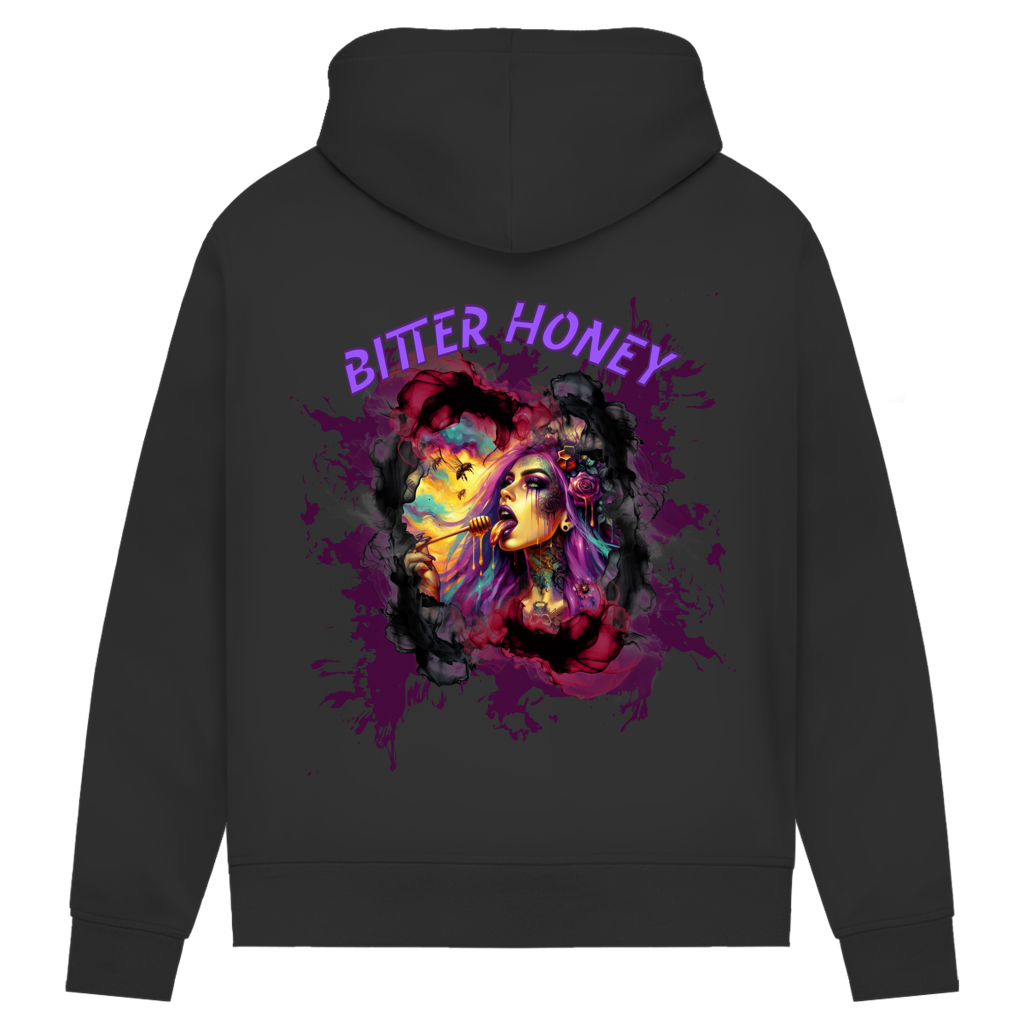 Damen Premium Bio Hoodie Zombee Front