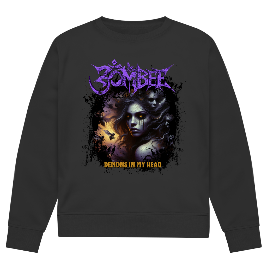 Herren Premium Bio Sweatshirt Demons in my Head