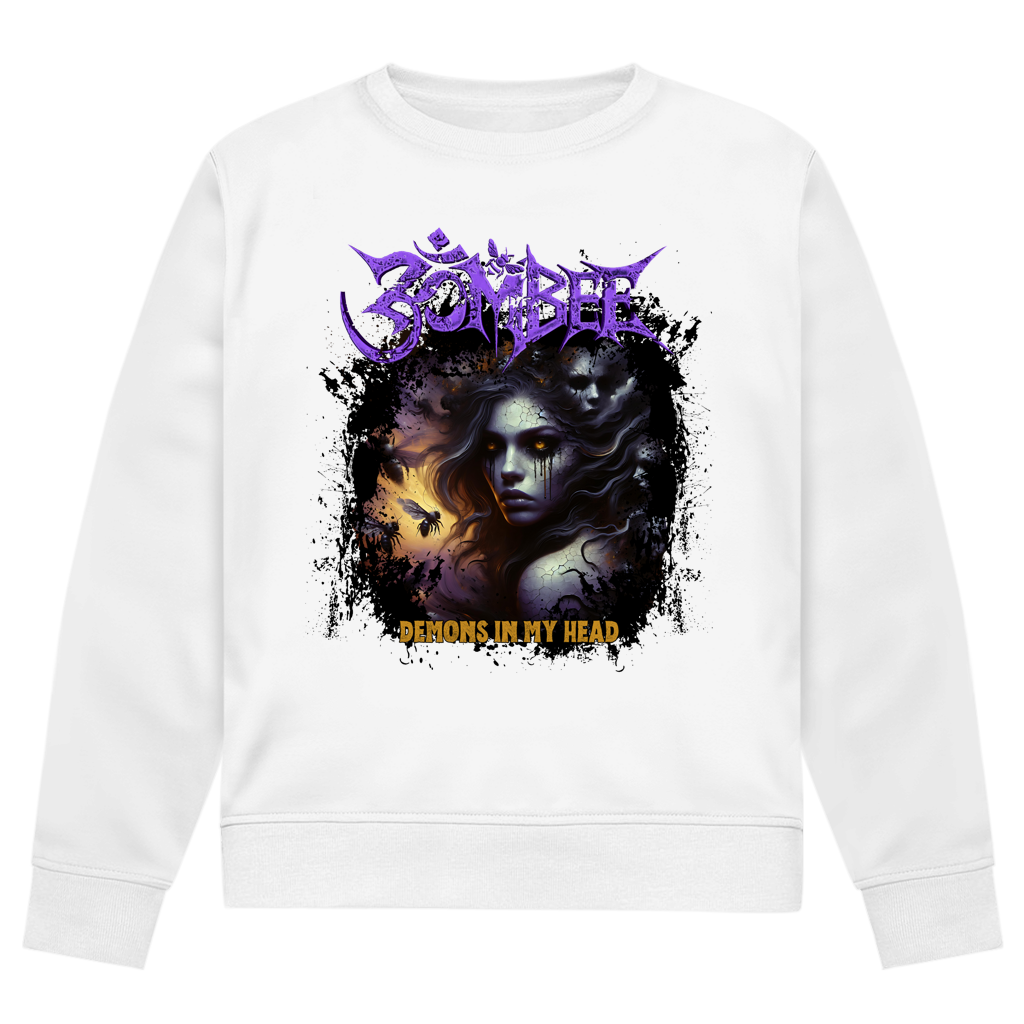 Herren Premium Bio Sweatshirt Demons in my Head