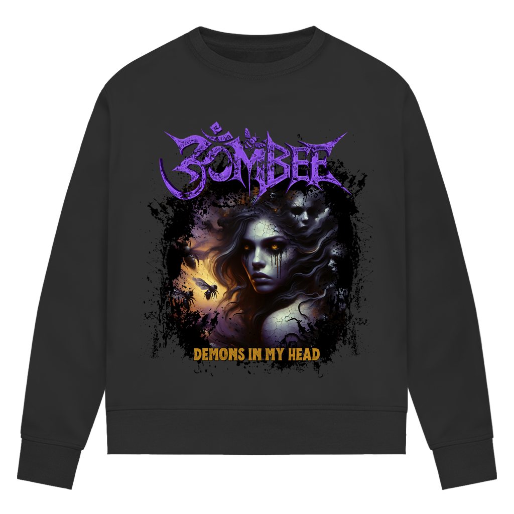 Damen Premium Bio Sweatshirt Demons in my Head