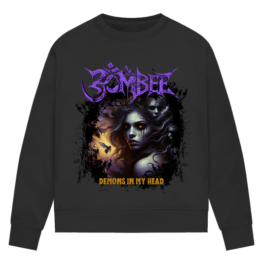 Damen Premium Bio Sweatshirt Demons in my Head