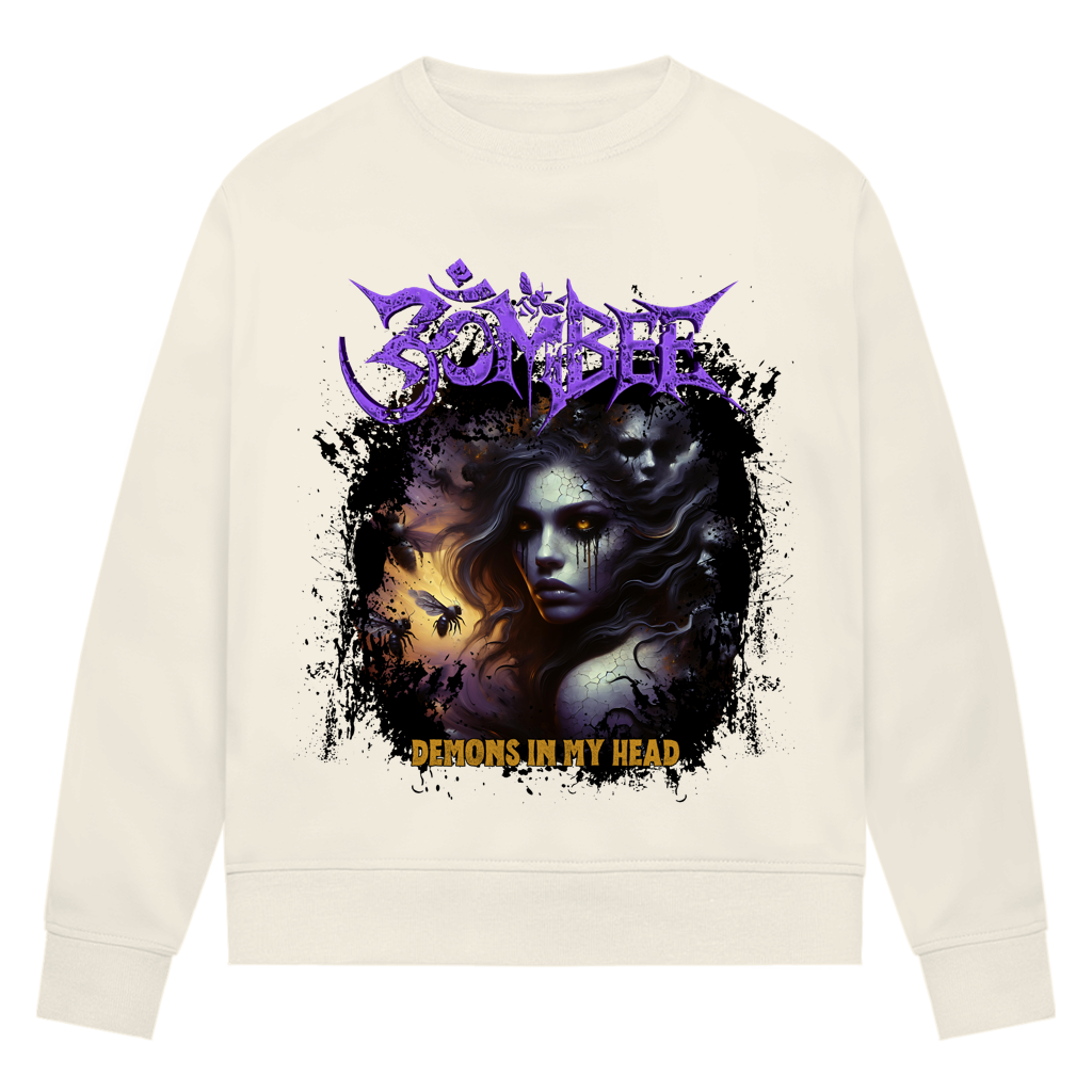 Damen Premium Bio Sweatshirt Demons in my Head