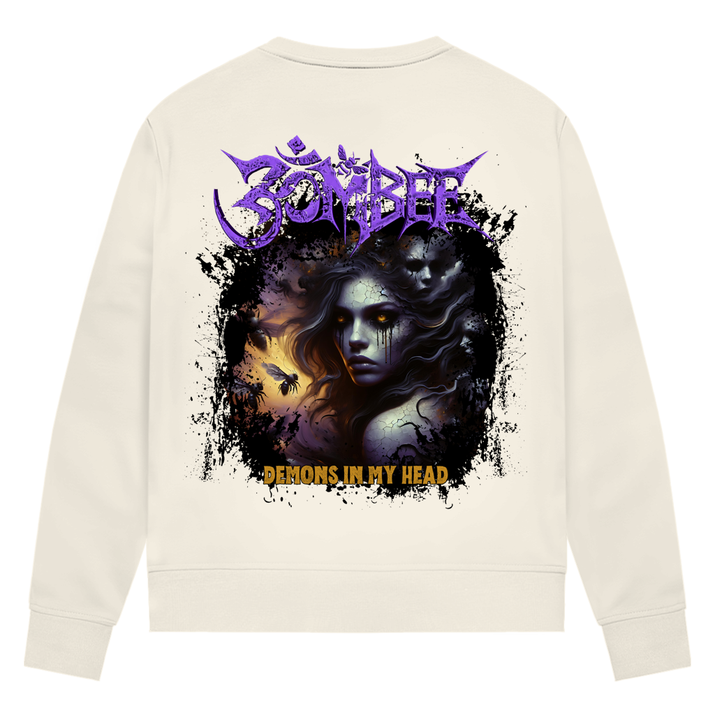 Damen Premium Bio Sweatshirt Special Demos in my Head