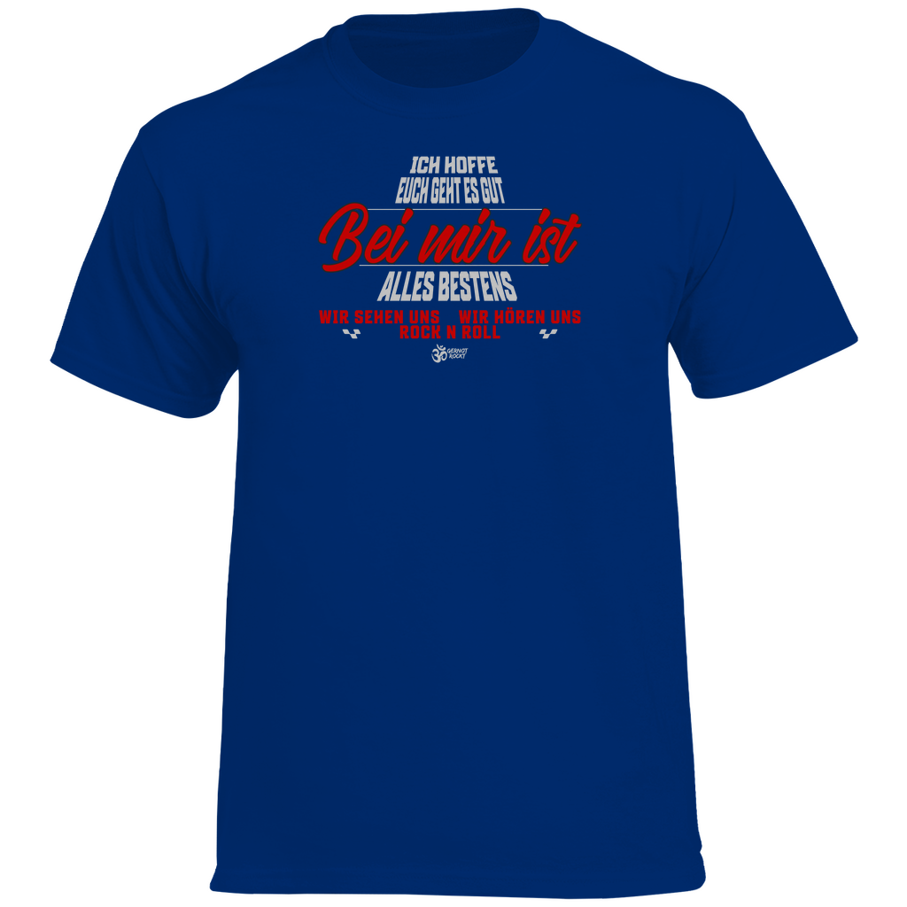 Herren Heavy Cotton T-Shirt Bei mir ist alles Bestens
