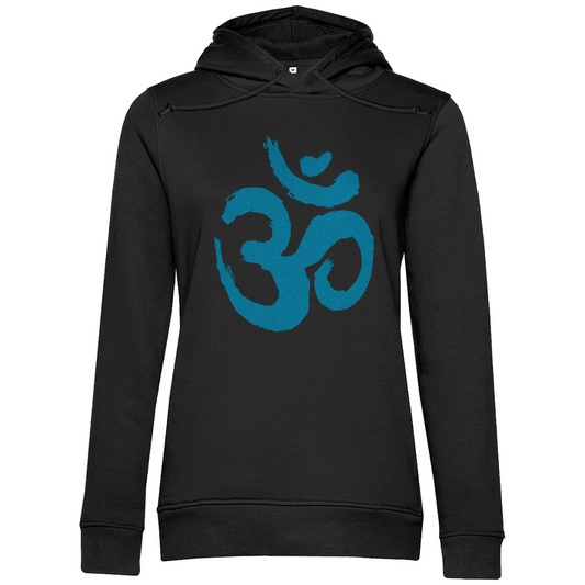 Damen Premium Bio Hoodie Om