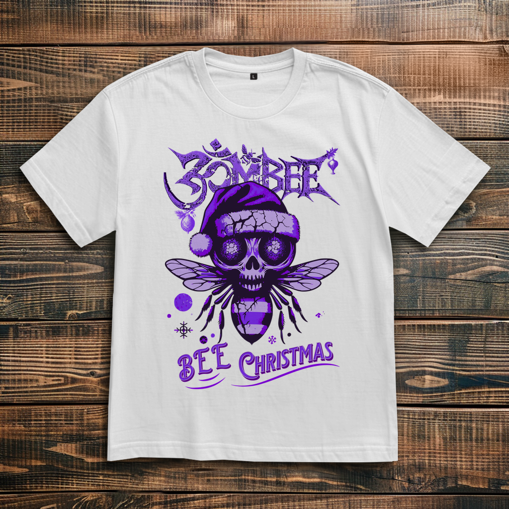 Oversize T-Shirt Bee Christmas