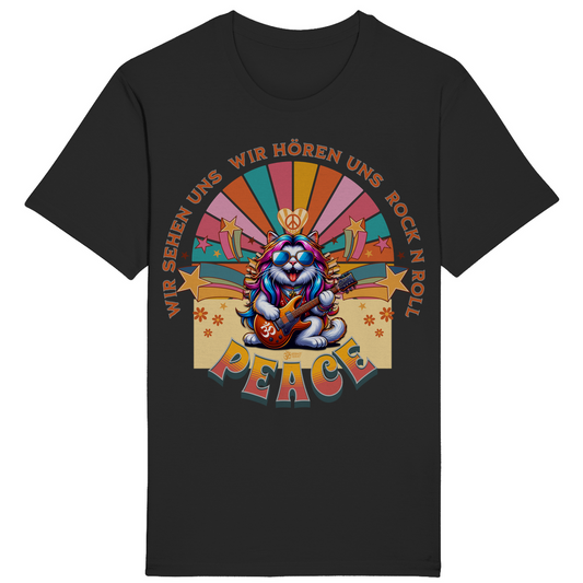 ST/ST Rocker T-Shirt Cat Peace Front