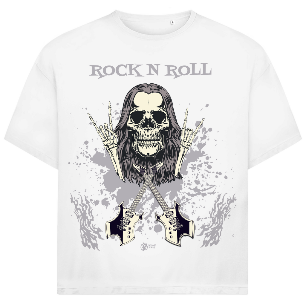 Jack and Jones Oversize T-Shirt Skull Front
