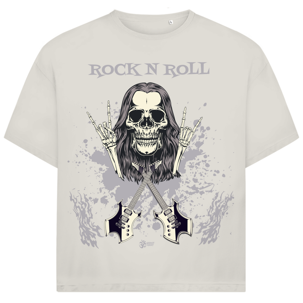 Jack and Jones Oversize T-Shirt Skull Front
