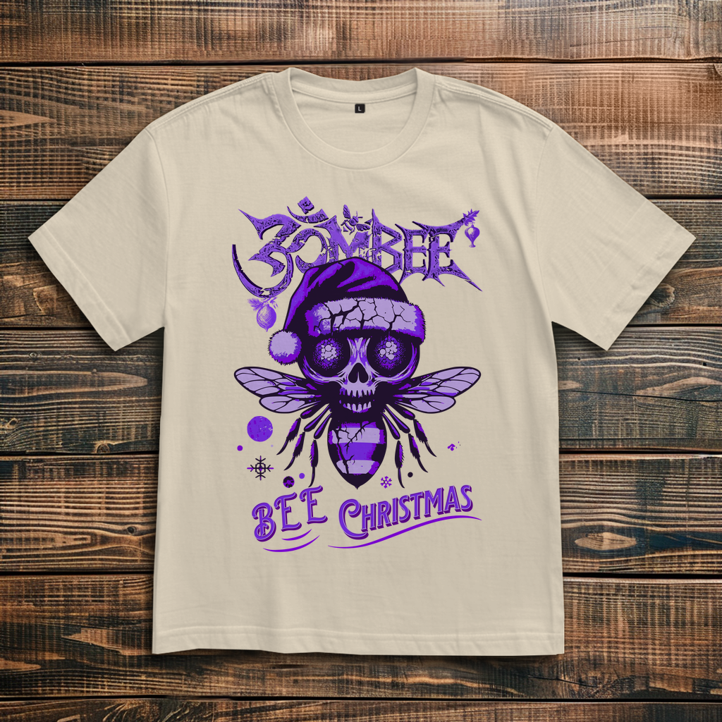 Oversize T-Shirt Bee Christmas