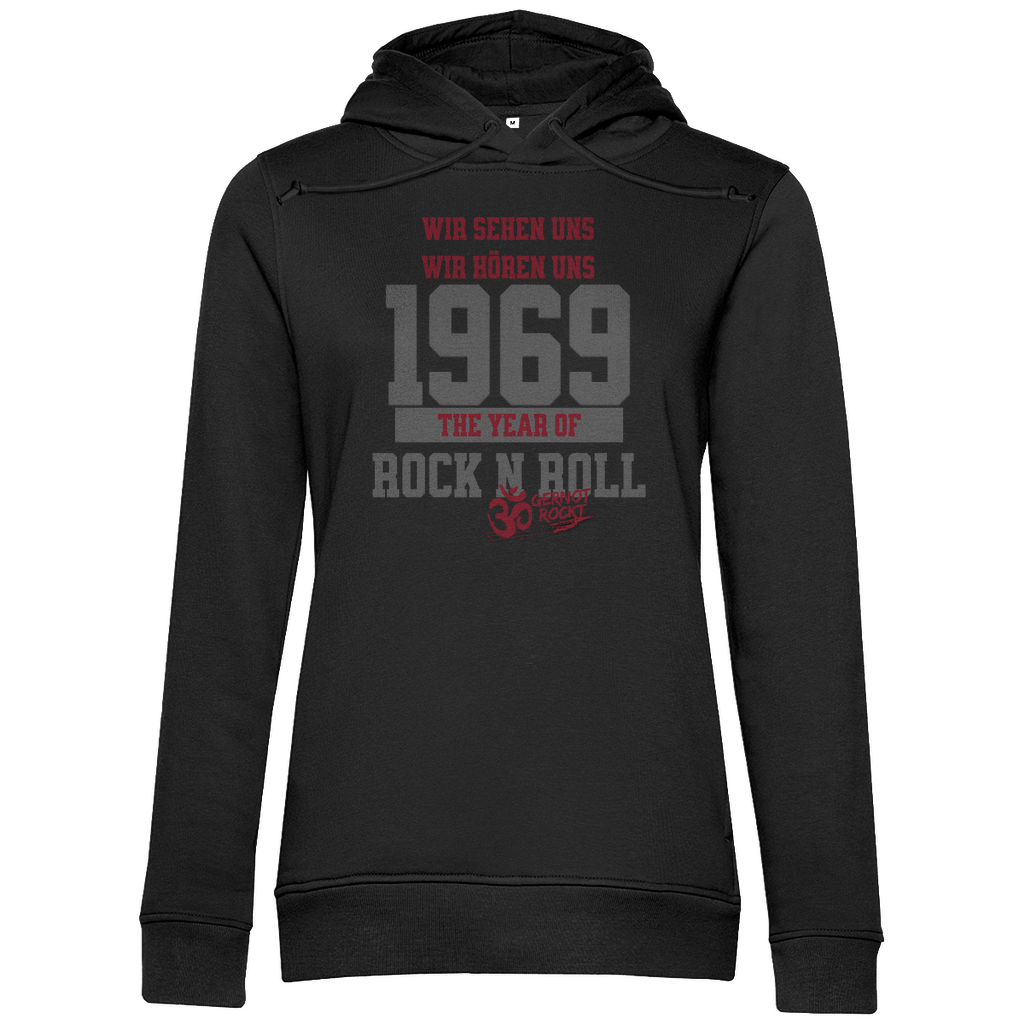 Damen Premium Bio Hoodie The Year of Rock n Roll