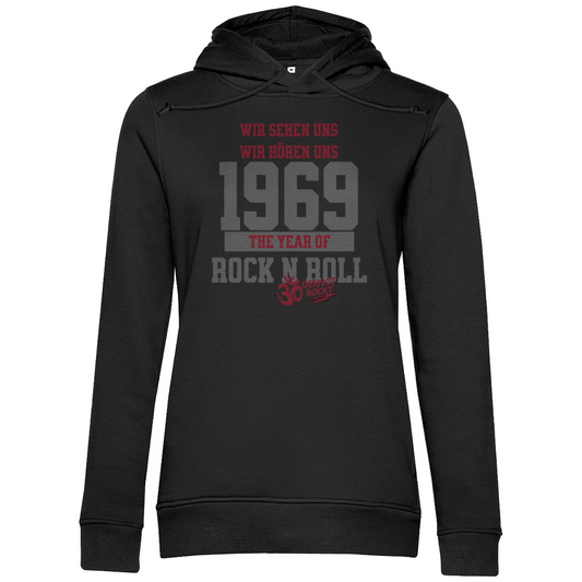 Damen Premium Bio Hoodie The Year of Rock n Roll