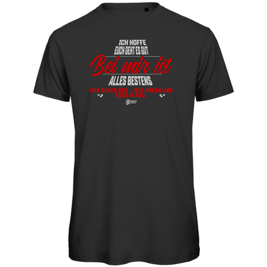 Herren Premium Bio T-Shirt Bei mir ist alles Bestens