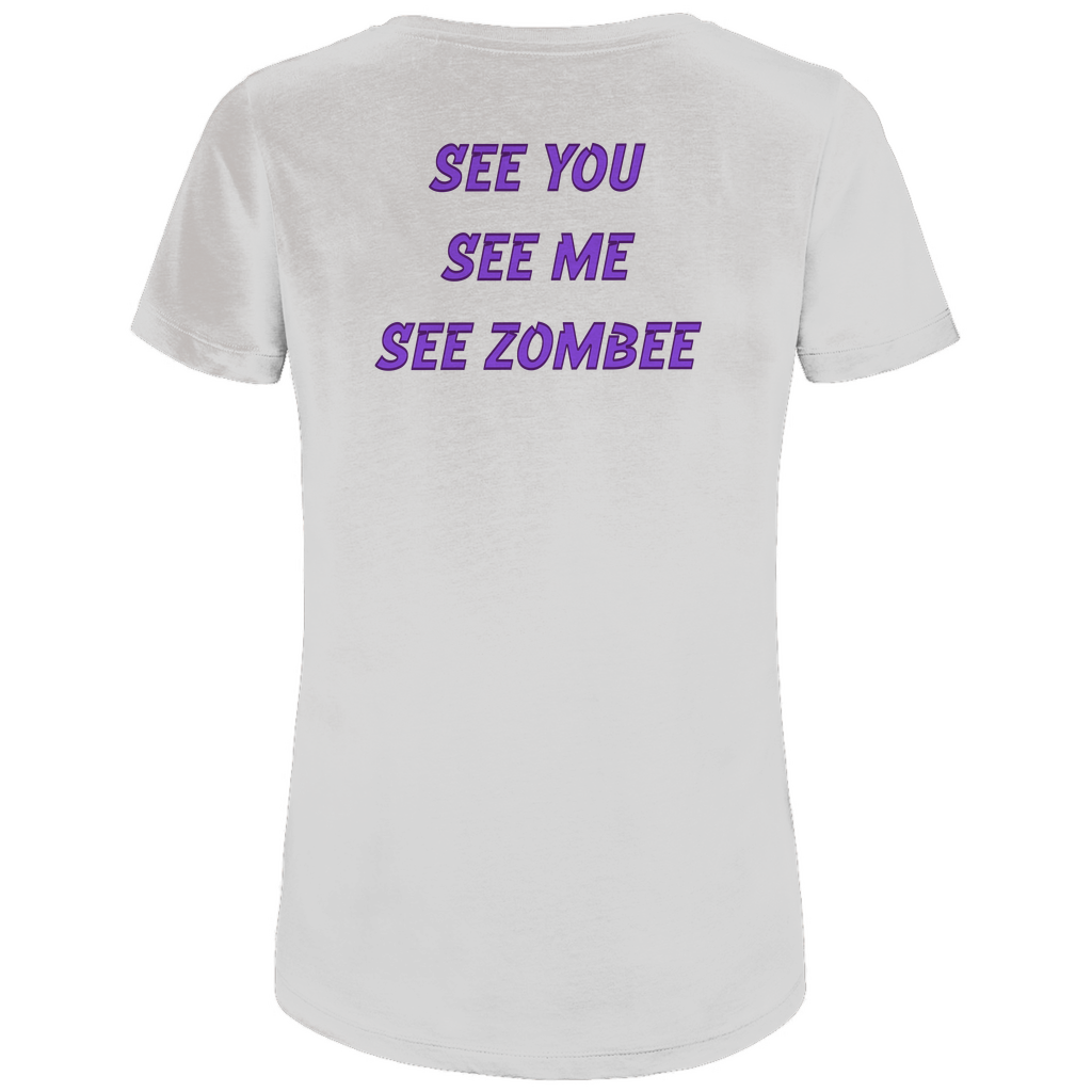 Damen Premium Bio T-Shirt Zombee