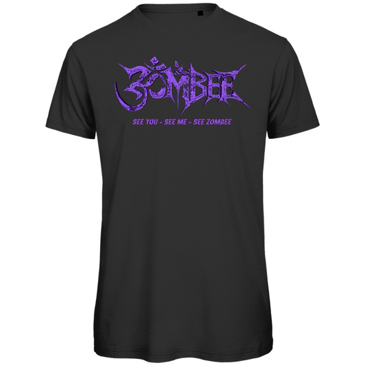 Herren Premium Bio T-Shirt Zombee Front & Cover Back
